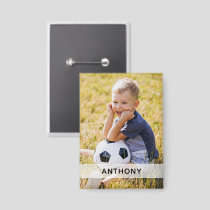 Custom Photo Sports  Button