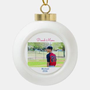 Custom Photo Sports Ornament