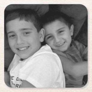 Custom Photo Square Paper Coaster
