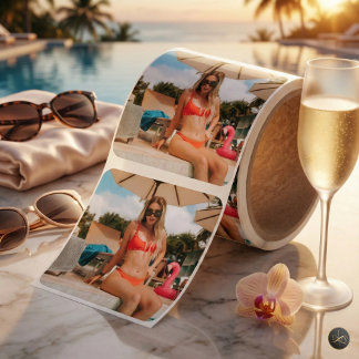 Custom Photo Square Sticker