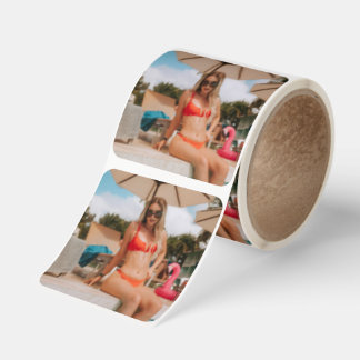 Custom Photo Square Sticker