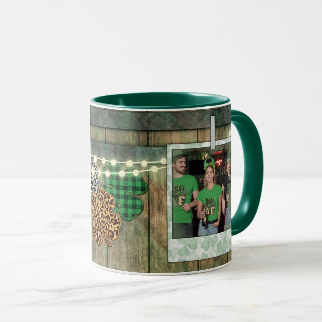 Custom Photo St. Patrick’s Day  Mug (Front Right)