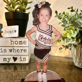 Custom Photo Statue Sculptures With Your Picture! by thinkpinkgirlpower at Zazzle