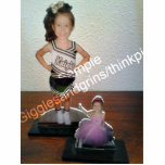 Custom Photo Statue Sculptures with your picture!<br><div class="desc">Simply replace the example photo with a regular photo of you, your sports star, your pet etc. and it will be cut out & cropped into a photo sculpture like the example. Now you can have a little statue of your super star! Add your photo and turn it into a...</div>