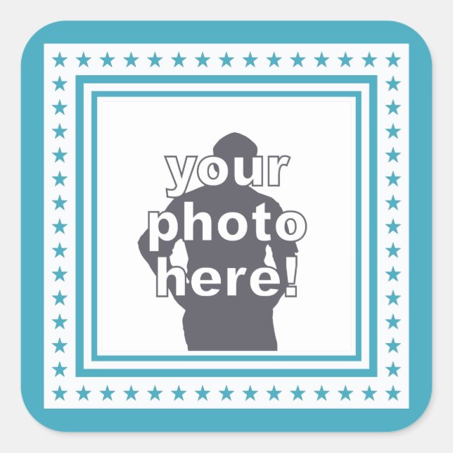 CUSTOM PHOTO stickers (Front)