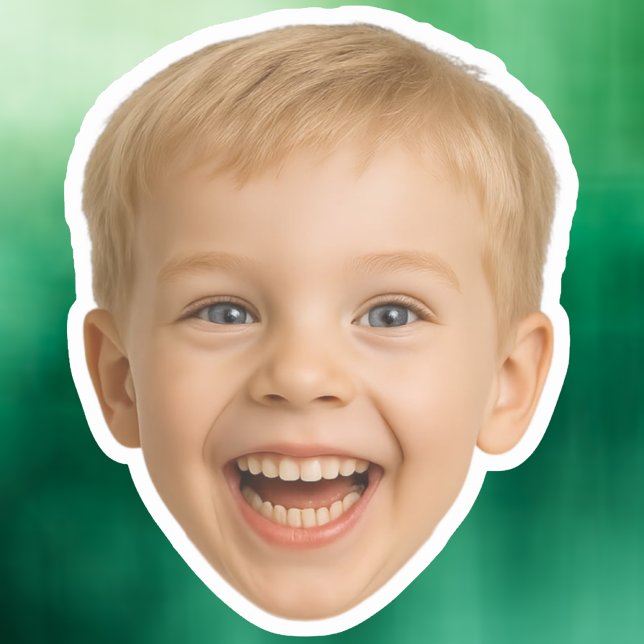 Custom Photo Stickers Personalized Face Sticker (Creator Uploaded)