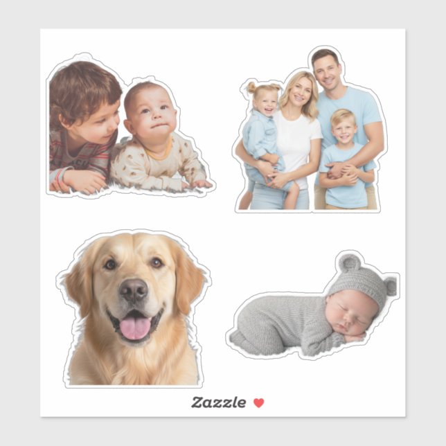 Custom Photo Stickers – Personalized Picture (Sheet)