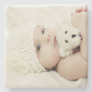 Custom Photo Stone Coaster