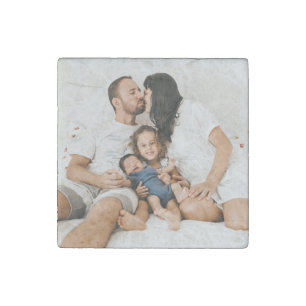 Custom Photo Stone Magnet