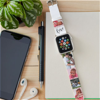 LeatherStarpHandmade Personalized Custom Apple Watch Band