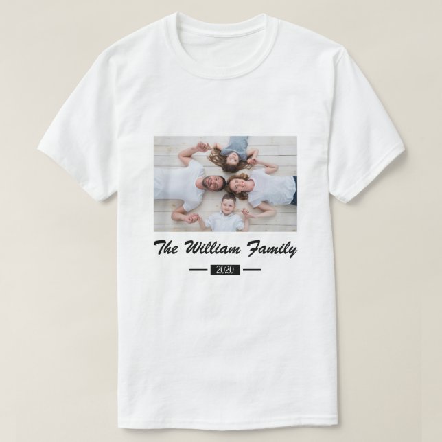 Custom Photo T-Shirt (Design Front)