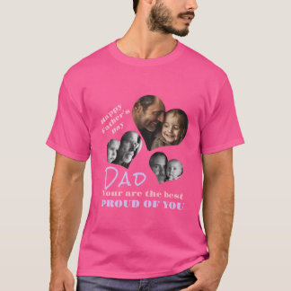 Custom Photo T-Shirt for Dad Father’s Day Gift