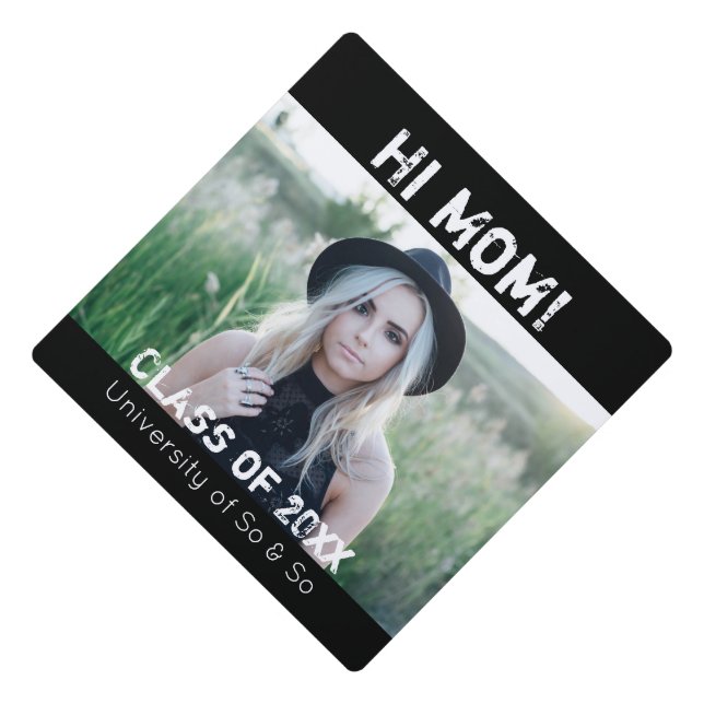 Custom Photo Tassel Topper 2 (Front)