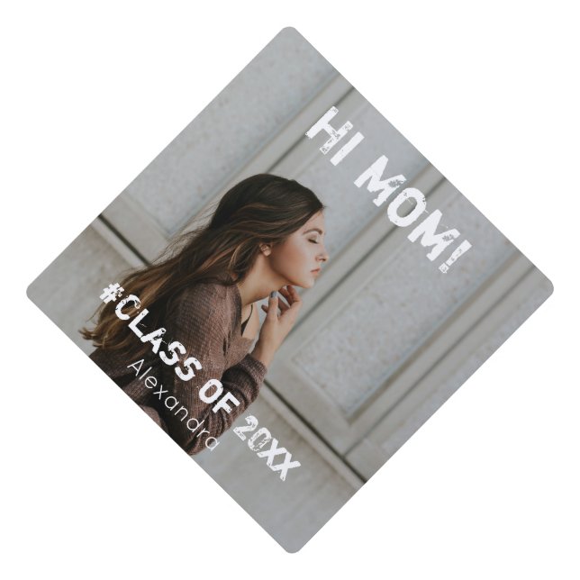 Custom Photo Tassel Topper 3 (Front)