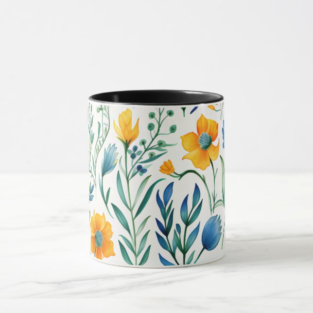 Custom Photo Tea & Coffee Mug (Center)