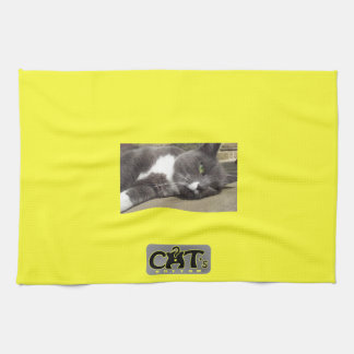 Custom photo tea towel