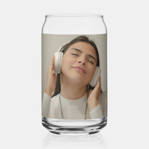 Custom Photo Template Can Glass