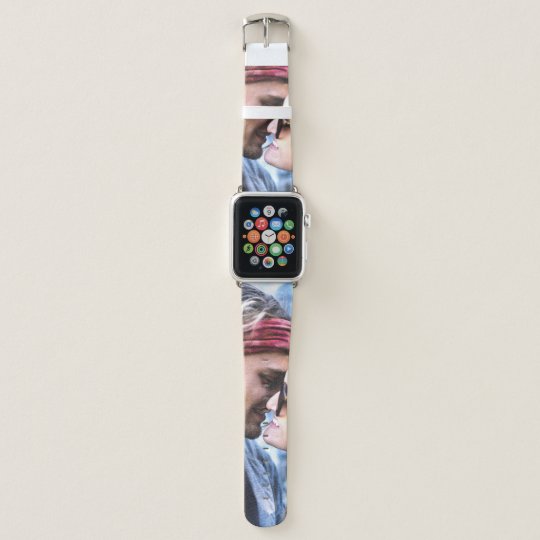 Custom Photo Template Design Apple Watch Band | Zazzle.com
