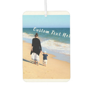 Custom Photo Text Air Freshener Your Family Photos