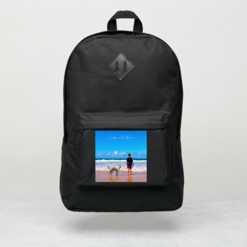 Custom Photo Text Backpack Your Own Design