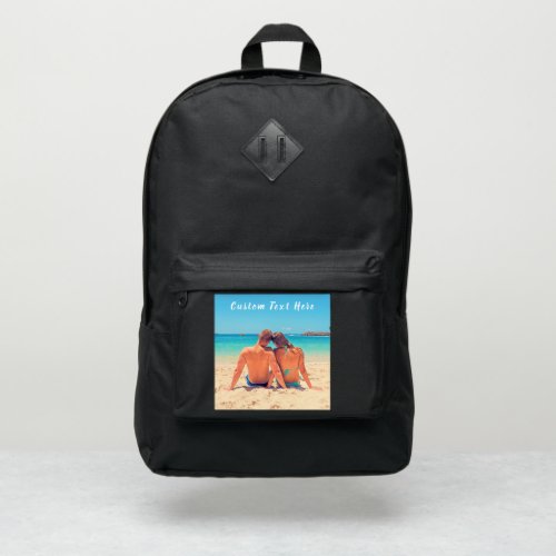 Custom Photo Text Backpack Your Photos Design