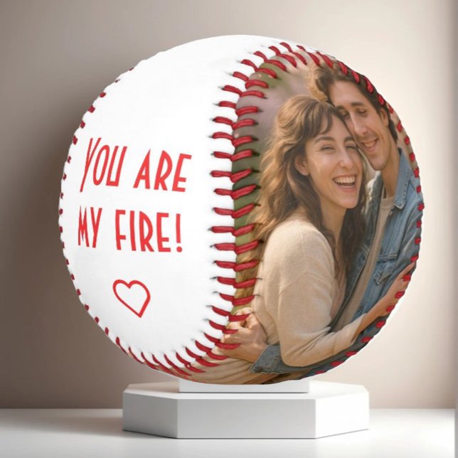 Custom Photo & Text Baseball – Personalized Gift (Creator Uploaded)