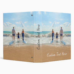 Custom Photo Text Binder Your Vaforite Photos Gift