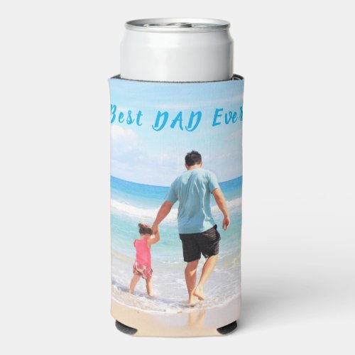 Custom Photo Text Can Cooler Your Dad Photos Gift