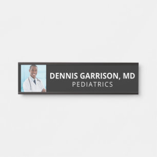 Custom Photo, Text & Color Door Sign