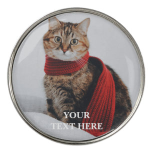 Custom Photo Text Create Your Own Personalized Golf Ball Marker