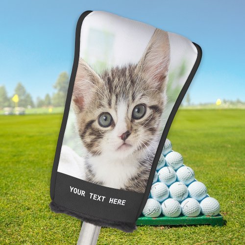 Custom Photo Text Create Your Own Personalized Golf Head Cover