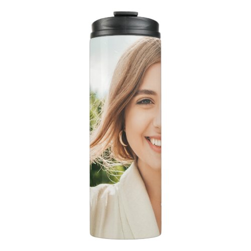 Custom Photo Text Design Your Own Thermal Tumbler