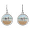 Custom Photo Text Earrings Gift with Your Photos