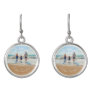 Custom Photo Text Earrings Gift with Your Photos