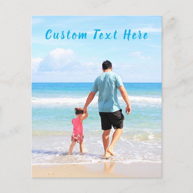 Custom Photo Text Flyer with Your Favorite Photos (Front)