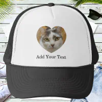 Custom store text hat