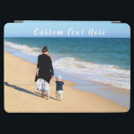 Custom Photo Text iPad Air Cover with Your Photos<br><div class="desc">Custom Photo and Text iPad Covers - Your Own Design - Special - Personalized Family / Friends or Personal iPad Cases Gift - Add Your Text and Photo - Resize and move or remove and add elements / image with Customization tool. Choose / add your favorite font / text color...</div>