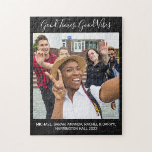 Custom Photo & Text Jigsaw Puzzle