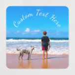 Custom Photo Text Labels - Your Pets Photo Design<br><div class="desc">Custom Photo and Text - Make Your Unique Own Design - I Love My Pet - Personalized Family / Friends / Pets or Personal Gift - Add Your Photo / Text / Name / more - Resize and move or remove and add elements / text with customization tool ! You...</div>