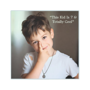 Custom Photo Text Metal Wall Art