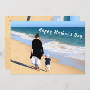Custom Photo Text Mother's Day Card Your Photos