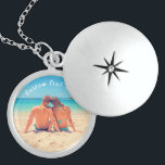 Custom Photo Text Necklace Your Love Photos Gift<br><div class="desc">Custom Photo and Text Necklace - Your Own Design - Special - Personalized Family / Friends or Personal Necklaces Gift - Add Your Text and Photo - Resize and move or remove and add elements / image with Customization tool. Choose / add your favorite font / text color / size...</div>