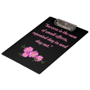 Custom photo text Oleo script Font Pink Flower Clipboard