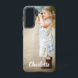 Custom Photo Text Personalized  Samsung Galaxy S21 Case<br><div class="desc">Custom Photo Text Personalized Samsung Galaxy S21 Case</div>