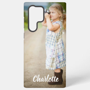 Custom Photo Text Personalized  Samsung Galaxy S22 Ultra Case