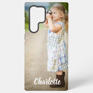 Custom Photo Text Personalized Samsung Galaxy S22 Ultra Case