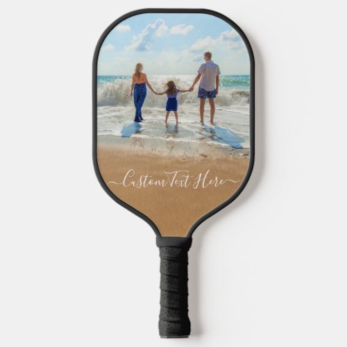 Custom Photo Text Pickleball Paddle Your Design