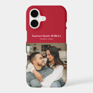 Custom Photo & Text Romantic Gift - Personalized iPhone 17 Case