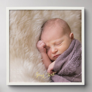 Custom Photo Text Room Decor Peel and Stick Wall