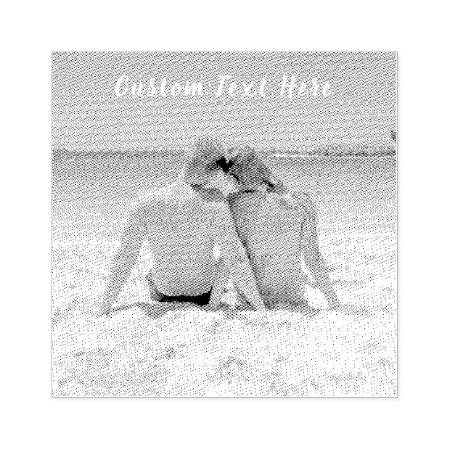 Custom Photo Text Rubber Stamp Your Own Design